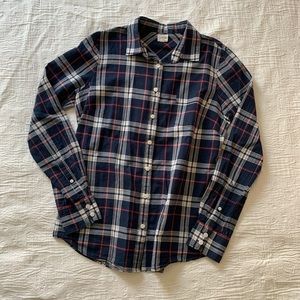 J. Crew Plaid Button Down Shirt